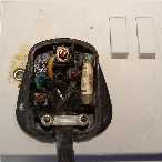 Picture of a Burnt-out plug